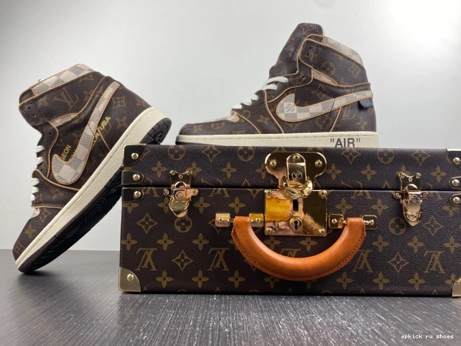 Rep OFF-WHITE 1 LV Air x Jordan 0712
